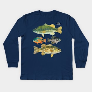 Lake Fish Kids Long Sleeve T-Shirt